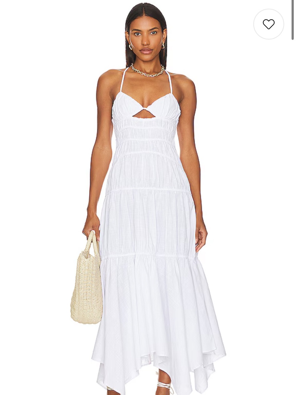 SNDYS Tahlia Dress in White
